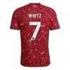 WIRTZ #7 Liverpool Home Soccer Jersey 2026/27 - Soccerdeal