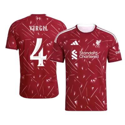 VIRGIL #4 Liverpool Home Soccer Jersey 2026/27 - UCL - Soccerdeal