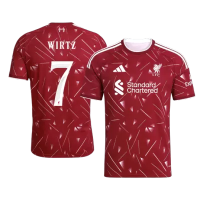 WIRTZ #7 Liverpool Home Soccer Jersey 2026/27 - UCL - Soccerdeal