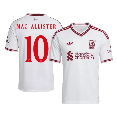 MAC ALLISTER #10 Liverpool Away Soccer Jersey 2026/27 -UCL - Soccerdeal