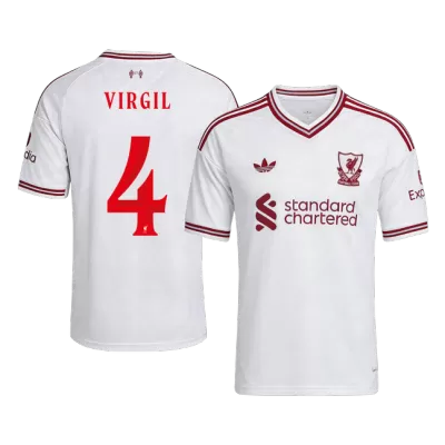 VIRGIL #4 Liverpool Away Soccer Jersey 2026/27 -UCL - Soccerdeal