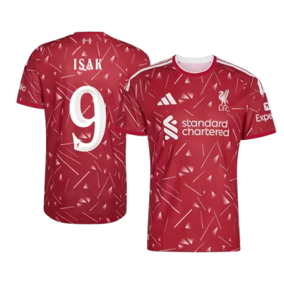 ISAK #9 Liverpool Home Soccer Jersey 2026/27 - UCL Player Version - Soccerdeal