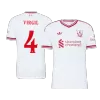 VIRGIL #4 Liverpool Away Soccer Jersey 2026/27 - UCL Player Version - Soccerdeal