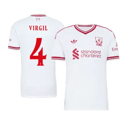 VIRGIL #4 Liverpool Away Soccer Jersey 2026/27 - UCL Player Version - Soccerdeal