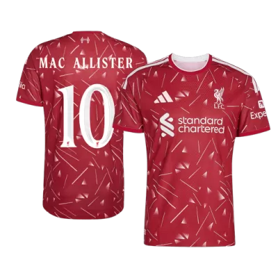MAC ALLISTER #10 Liverpool Home Soccer Jersey 2026/27 - UCL Player Version - Soccerdeal