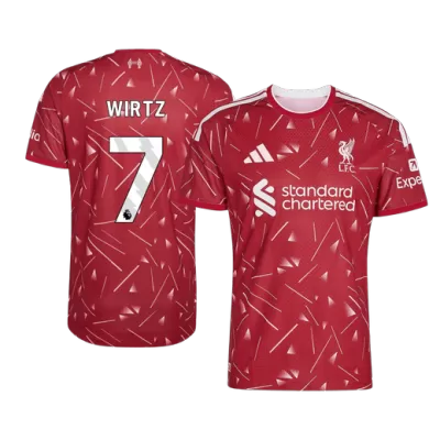 WIRTZ #7 Liverpool Home Soccer Jersey 2026/27 Player Version - Soccerdeal