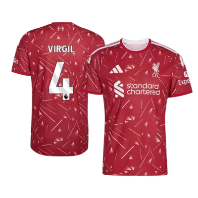 VIRGIL #4 Liverpool Home Soccer Jersey 2026/27 Player Version - Soccerdeal