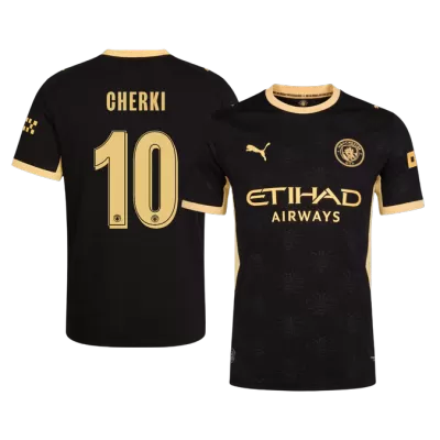 CHERKI #10 Manchester City Away Soccer Jersey 2026/27 - UCL Player Version - Soccerdeal