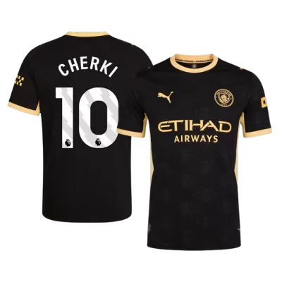 CHERKI #10 Manchester City Away Soccer Jersey 2026/27 Player Version - Soccerdeal