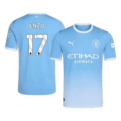 ENZO #17 Manchester City Home Soccer Jersey 2026/27 - Soccerdeal