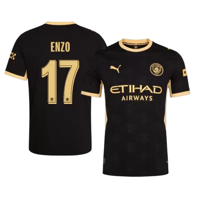 ENZO #17 Manchester City Away Soccer Jersey 2026/27 - UCL Player Version - Soccerdeal