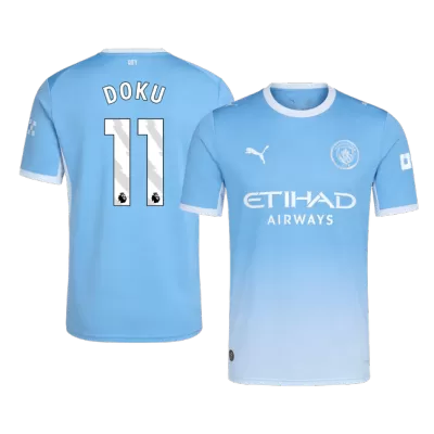 DOKU #11 Manchester City Home Soccer Jersey 2026/27 - Soccerdeal