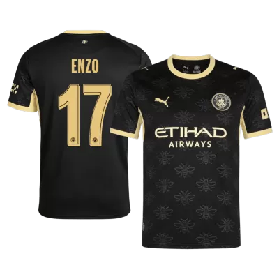 ENZO #17 Manchester City Away Soccer Jersey 2026/27 -UCL - Soccerdeal