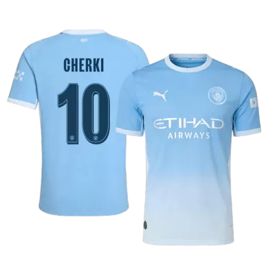CHERKI #10 Manchester City Home Soccer Jersey 2026/27 - UCL Player Version - Soccerdeal