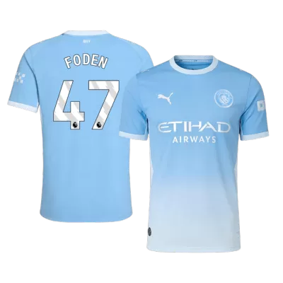 FODEN #47 Manchester City Home Soccer Jersey 2026/27 Player Version - Soccerdeal