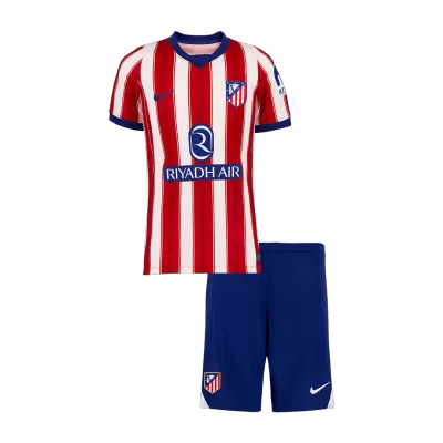 Kid's Atletico Madrid Home Soccer Jersey Kit(Jersey+Shorts) 2026/27 - Soccerdeal