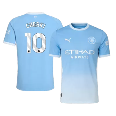 CHERKI #10 Manchester City Home Soccer Jersey 2026/27 Player Version - Soccerdeal