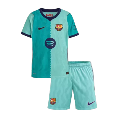 Kid's Barcelona Third Away Soccer Jersey Kit(Jersey+Shorts) 2026/27 - Soccerdeal