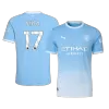 ENZO #17 Manchester City Home Soccer Jersey 2026/27 Player Version - Soccerdeal