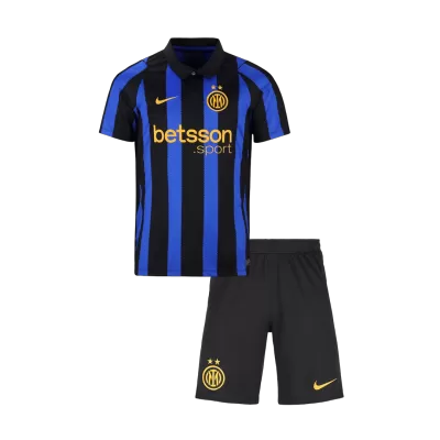 Kid's Inter Milan Home Soccer Jersey Kit(Jersey+Shorts) 2026/27 - Soccerdeal