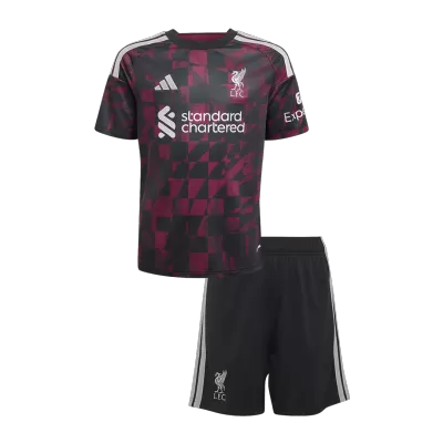 Kid's Liverpool Third Away Soccer Jersey Kit(Jersey+Shorts) 2026/27 - Soccerdeal