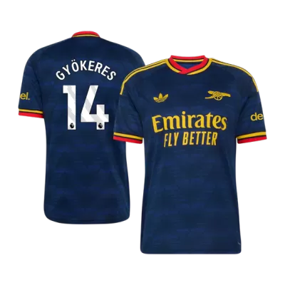 GYÖKERES #14 Arsenal Away Soccer Jersey 2026/27 - Soccerdeal