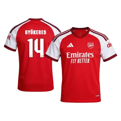 GYÖKERES #14 Arsenal Home Soccer Jersey 2026/27 - UCL - Soccerdeal