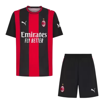 AC Milan Home Soccer Jersey Kit(Jersey+Shorts) 2026/27 - Soccerdeal
