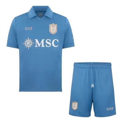 Napoli Home Soccer Jersey Kit(Jersey+Shorts) 2026/27 - Soccerdeal