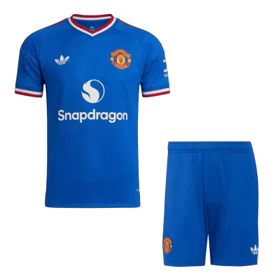 Manchester United Away Soccer Jersey Kit(Jersey+Shorts) 2026/27 - Soccerdeal