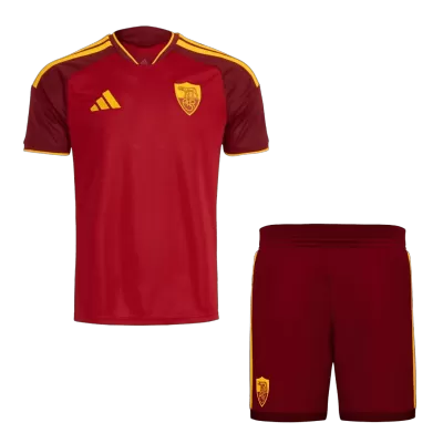 Roma Home Soccer Jersey Kit(Jersey+Shorts) 2026/27 - Soccerdeal