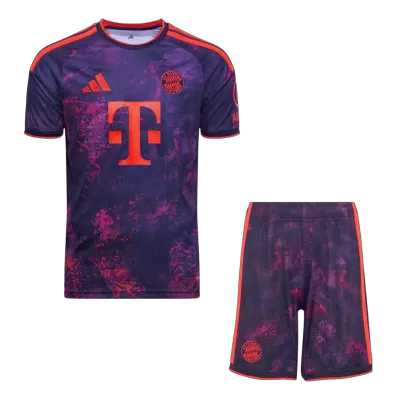 Bayern Munich Third Away Soccer Jersey Kit(Jersey+Shorts) 2026/27 - Soccerdeal