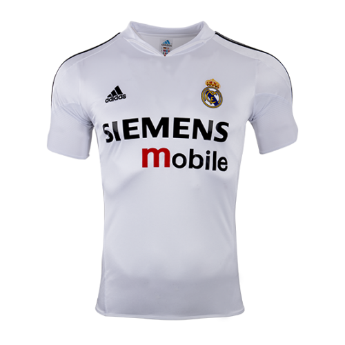 Retro 2004/05 Real Madrid Home Soccer Jersey - soccerdeal