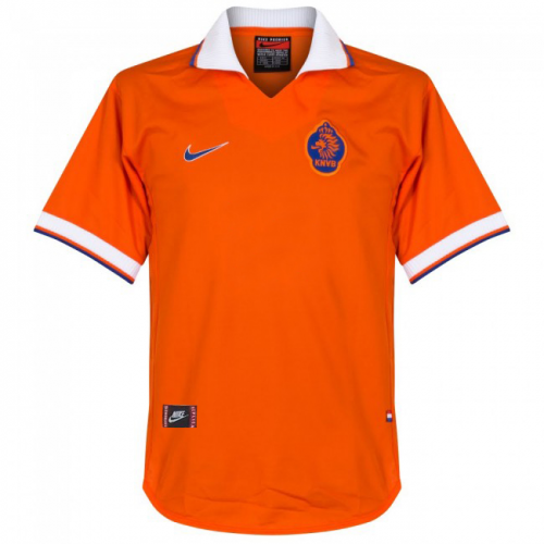 Retro 1997/98 Netherlands Home Soccer Jersey - Soccerdeal